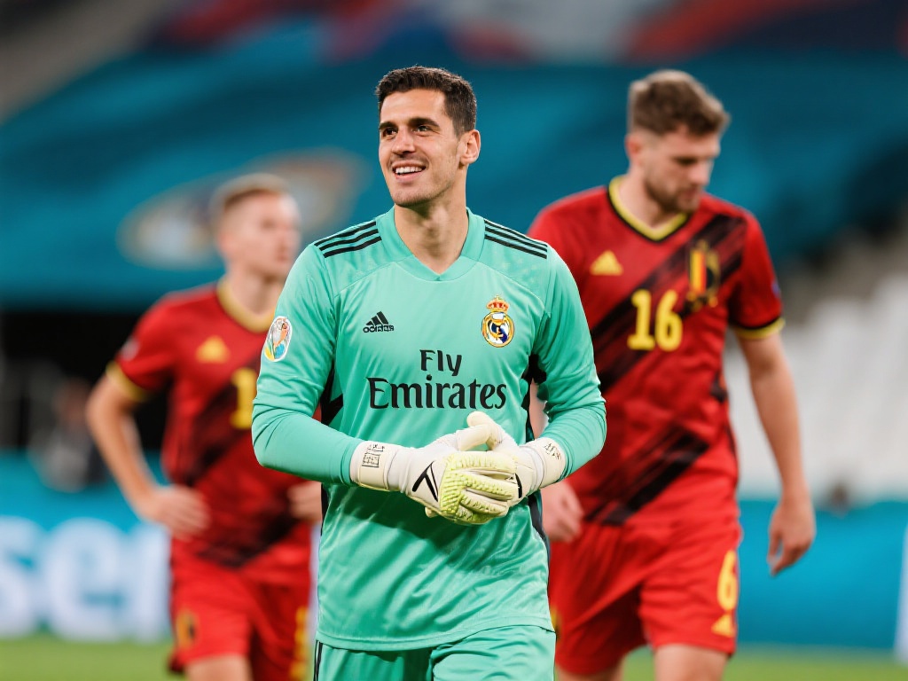 库尔图瓦向皇马透露其将缺席明年欧洲杯